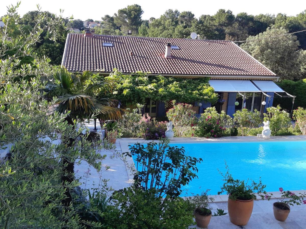 Villa La Licorne Piscine Privee, Jacuzzi, Massages, Tennis, Golf A 9Km Belcodene Luaran gambar